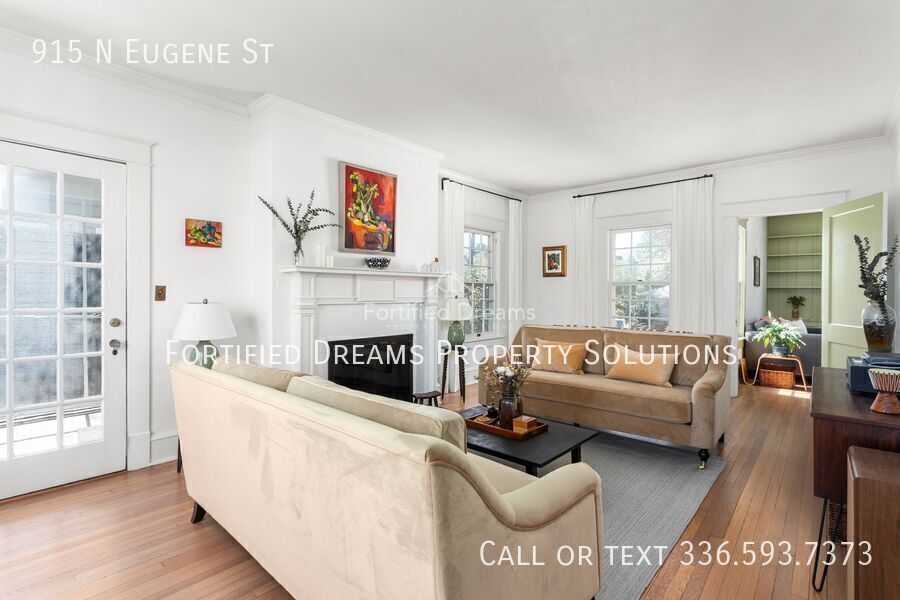 The Greensboro Gallery House w/ Private Office + Sauna | Walkable Fisher Park | Turnkey Luxury Living property image