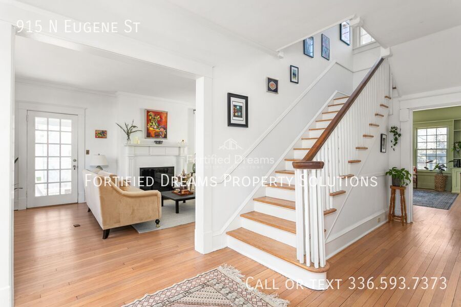 The Greensboro Gallery House w/ Private Office + Sauna | Walkable Fisher Park | Turnkey Luxury Living property image
