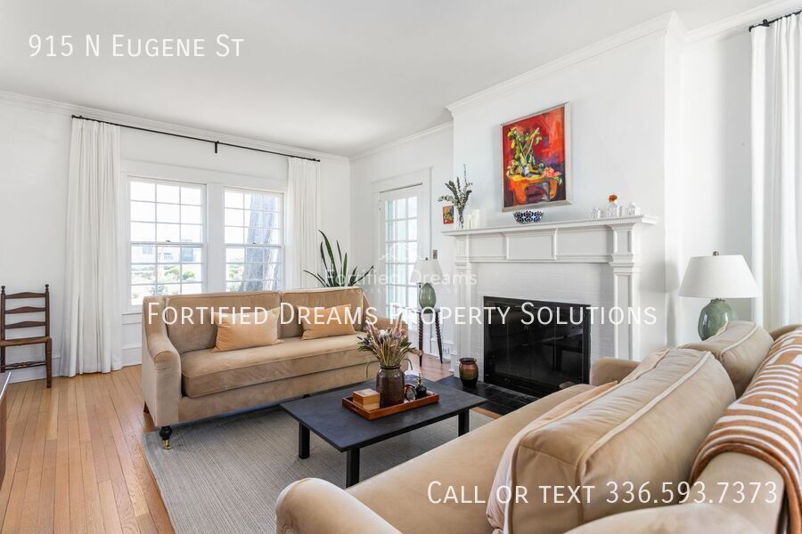 The Greensboro Gallery House w/ Private Office + Sauna | Walkable Fisher Park | Turnkey Luxury Living property image