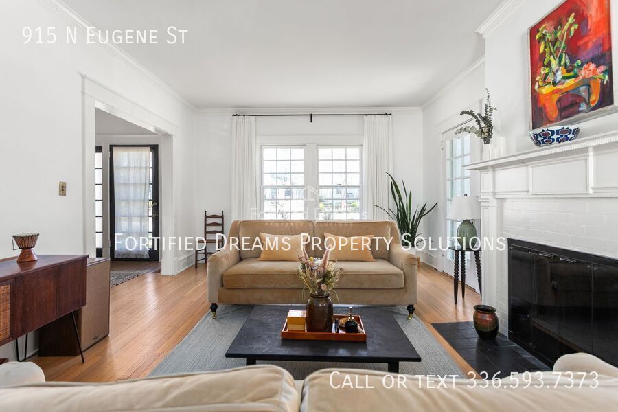 The Greensboro Gallery House w/ Private Office + Sauna | Walkable Fisher Park | Turnkey Luxury Living property image