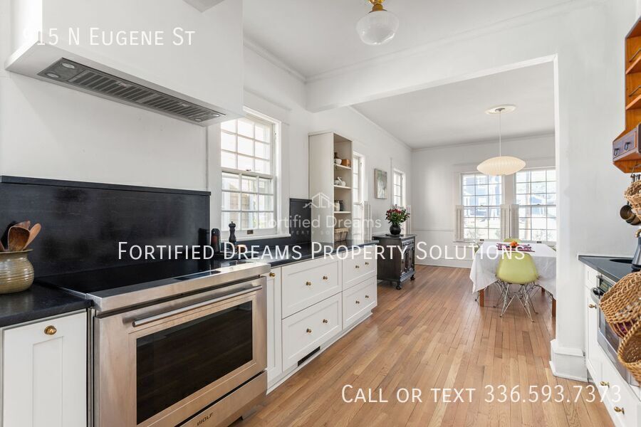 The Greensboro Gallery House w/ Private Office + Sauna | Walkable Fisher Park | Turnkey Luxury Living property image