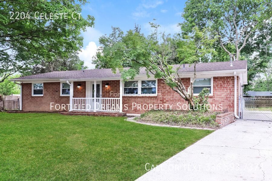 3 bedroom, 1.5 bath, brick ranch on cul-de-sac, fully fenced back yard, Greensboro property image