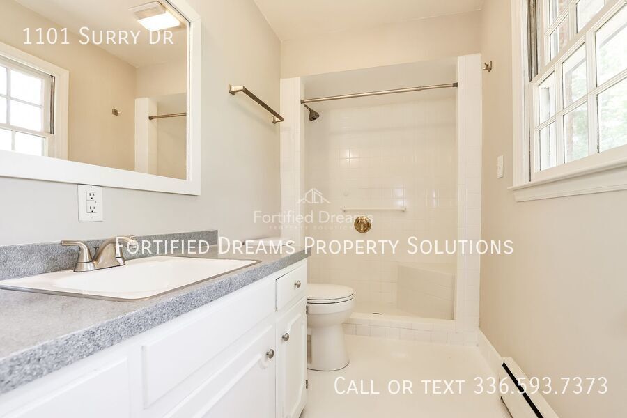 Available August 10: 3 Bed / 3 Bath Brick Ranch on Surry Dr, Guilford Hills, Large Basement & 2 Bonus Rooms property image