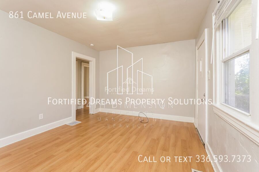 861 Camel Avenue, Winston-Salem, NC — 2BR / 1BA property image
