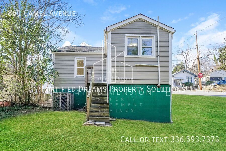861 Camel Avenue, Winston-Salem, NC — 2BR / 1BA property image