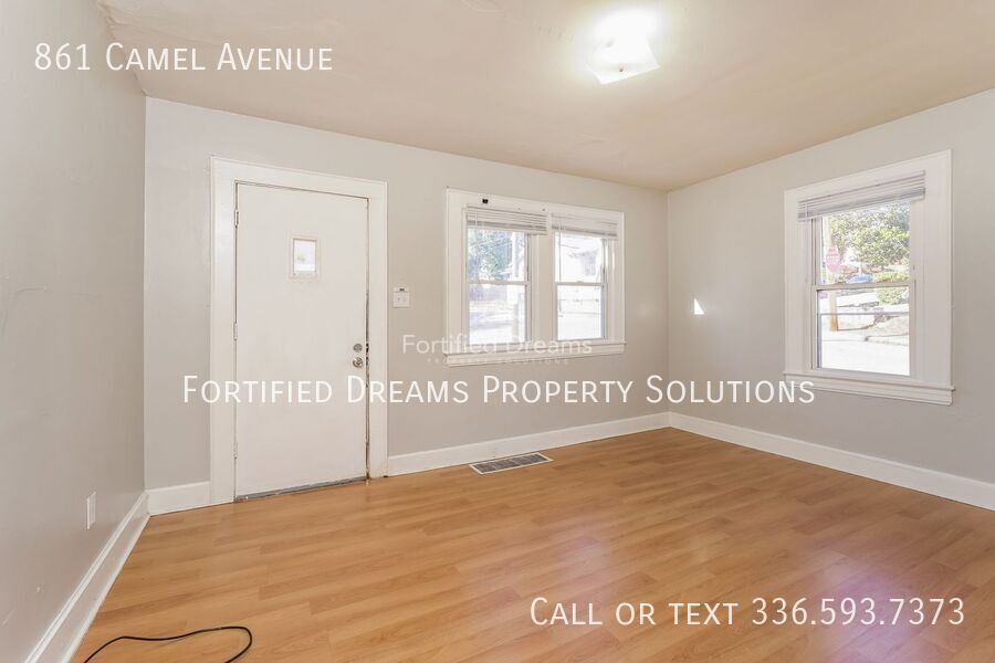 861 Camel Avenue, Winston-Salem, NC — 2BR / 1BA property image