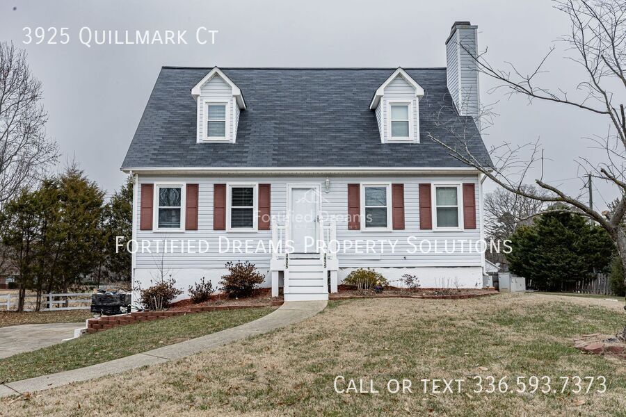 Available Now | Fully Furnished Cape Cod | 4 Bed / 3 Bath | 3925 Quillmark Ct | $3,500/mo | All Utilities and WiFi Included property image