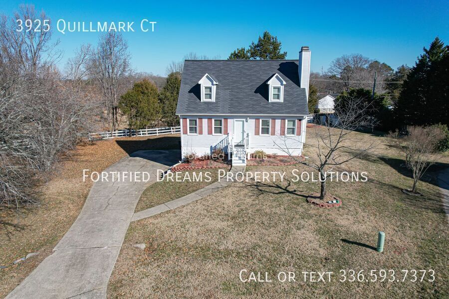 Available Now | Fully Furnished Cape Cod | 4 Bed / 3 Bath | 3925 Quillmark Ct | $3,500/mo | All Utilities and WiFi Included property image