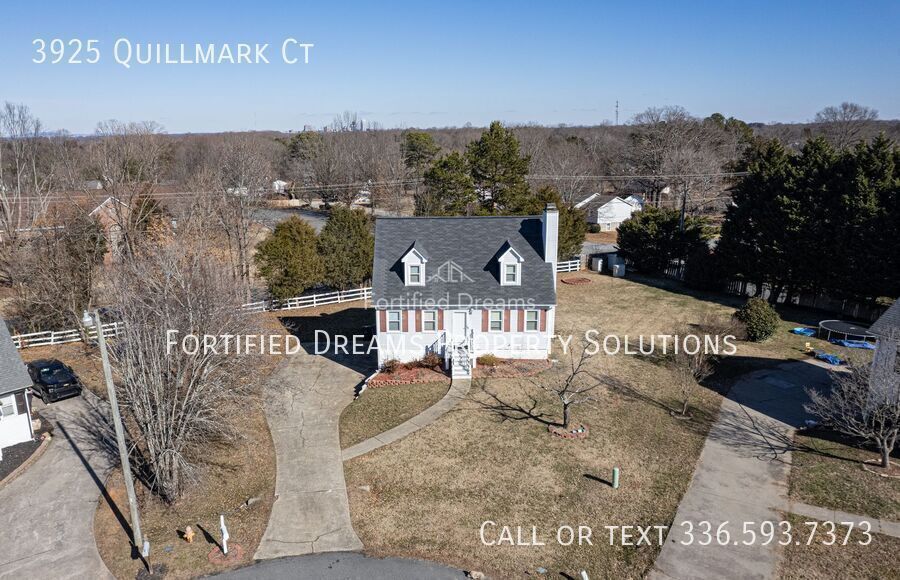 Available Now | Fully Furnished Cape Cod | 4 Bed / 3 Bath | 3925 Quillmark Ct | $3,500/mo | All Utilities and WiFi Included property image