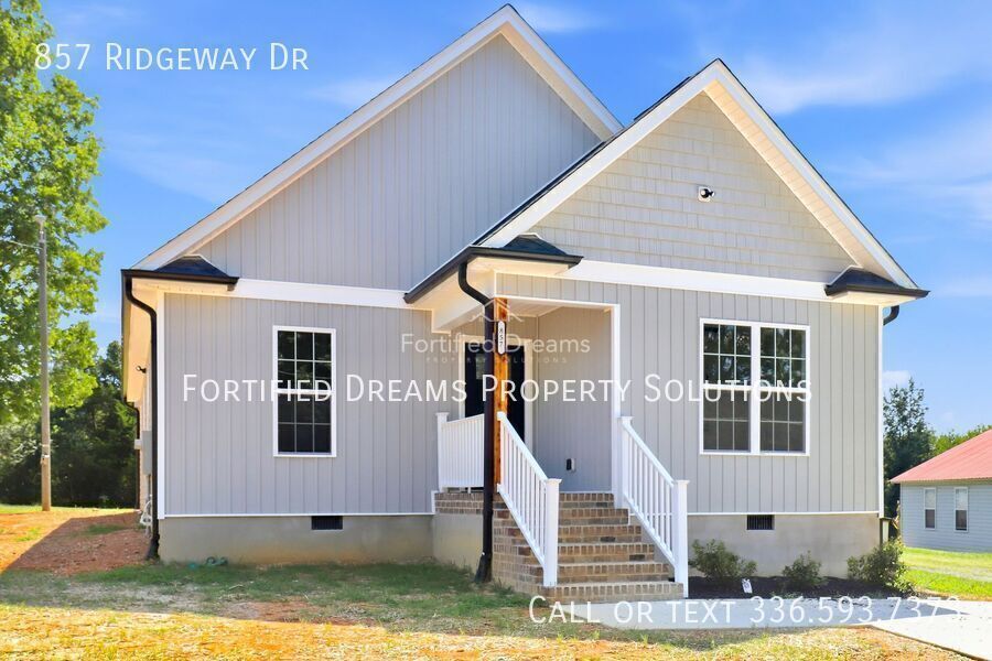 New Construction 3BR/2BA in Asheboro, 857 Ridgeway Dr property image