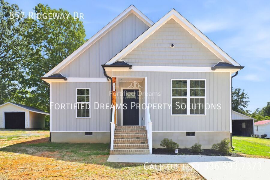 New Construction 3BR/2BA in Asheboro, 857 Ridgeway Dr property image