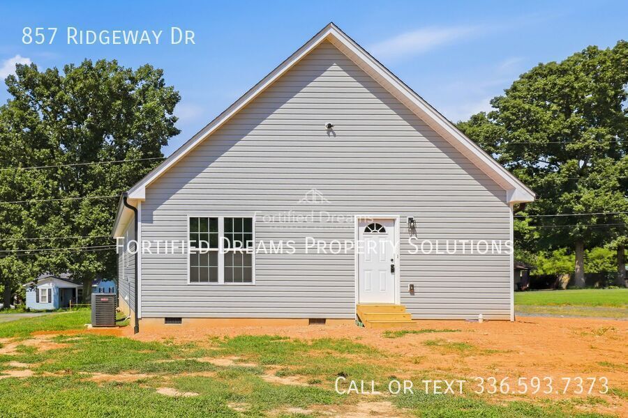 New Construction 3BR/2BA in Asheboro, 857 Ridgeway Dr property image