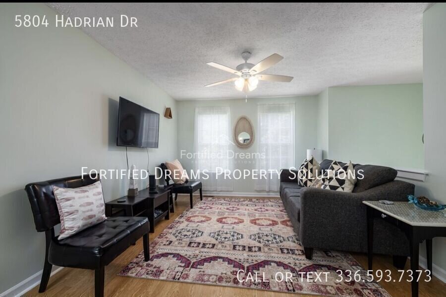 Spacious 5-Bedroom Rental on a Quiet fenced yard – 5804 Hadrian Drive, Durham, NC property image