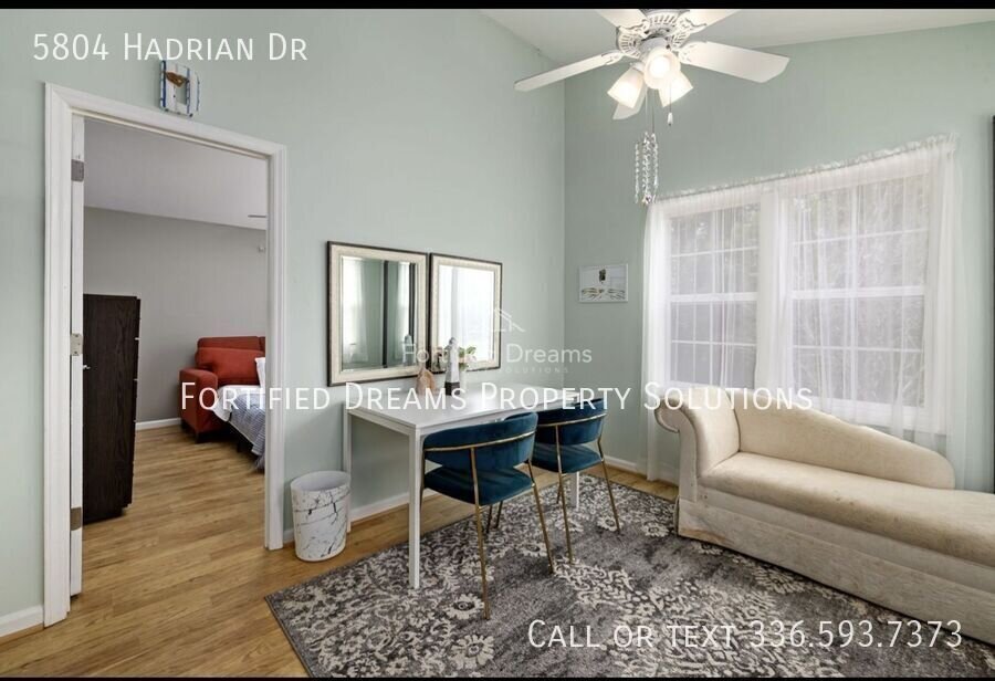 Spacious 5-Bedroom Rental on a Quiet fenced yard – 5804 Hadrian Drive, Durham, NC property image