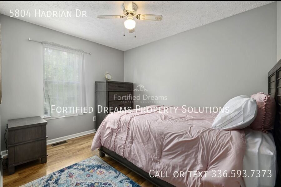 Spacious 5-Bedroom Rental on a Quiet fenced yard – 5804 Hadrian Drive, Durham, NC property image