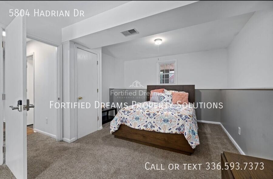 Spacious 5-Bedroom Rental on a Quiet fenced yard – 5804 Hadrian Drive, Durham, NC property image