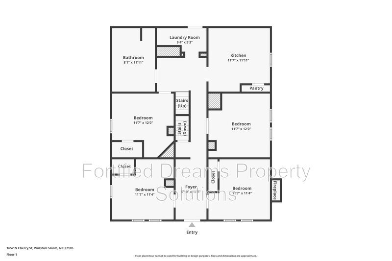 1652 North Cherry Street | Rent by the Room in Winston Salem property image